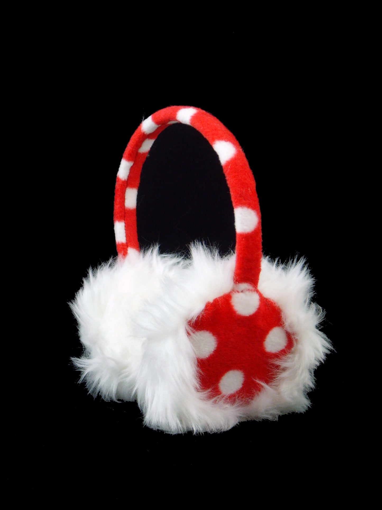 Cute Adjustable Polka Dot Earmuffs
