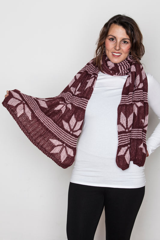 Snow Pattern Scarf