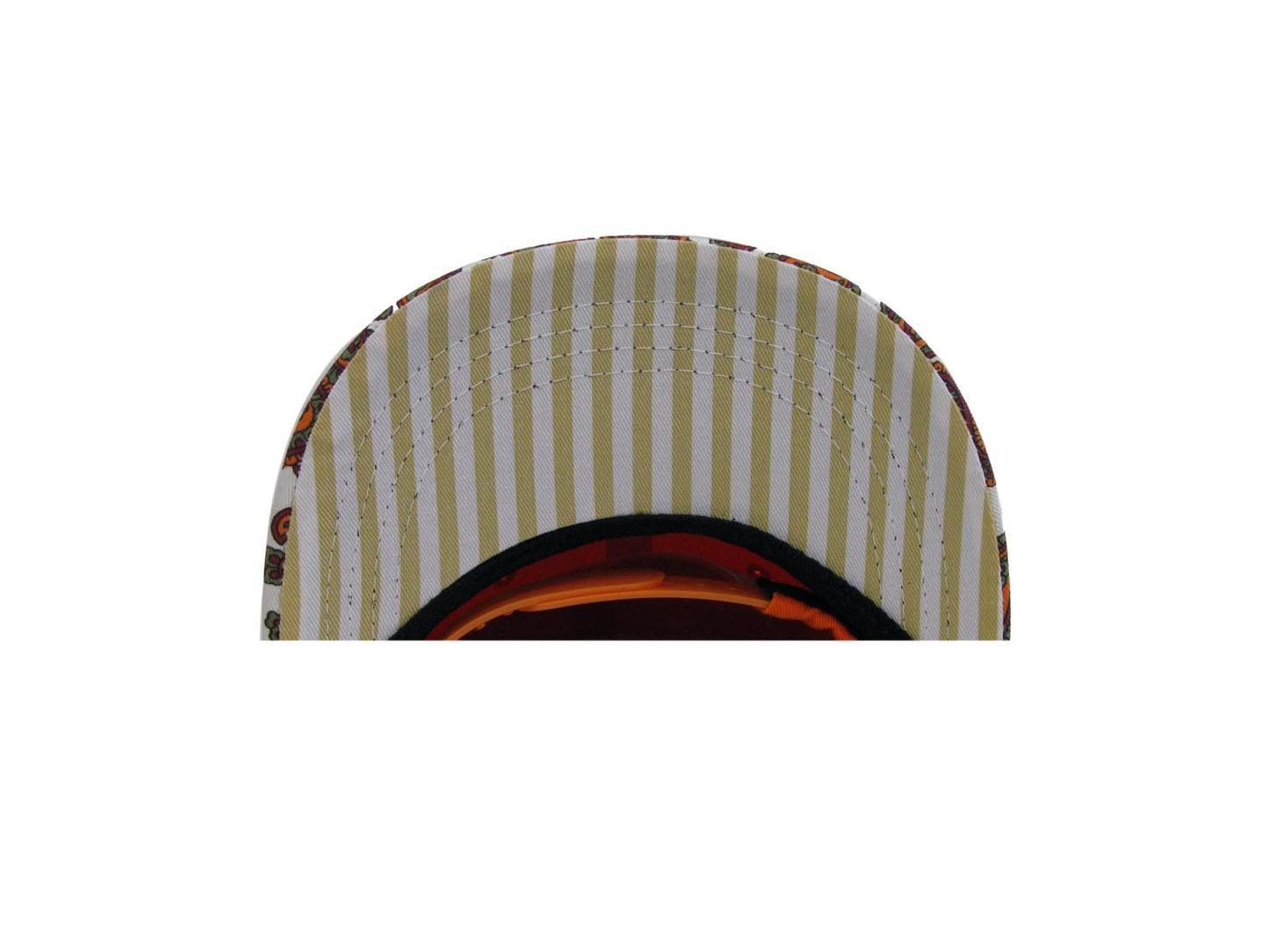NY New York Paisley Flat Peak Snap Back Cap