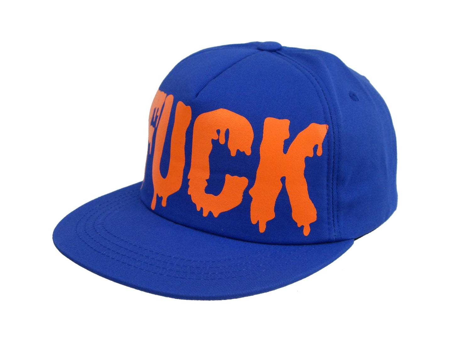 Fuck Flat Peak Snap Back Baseball Cap