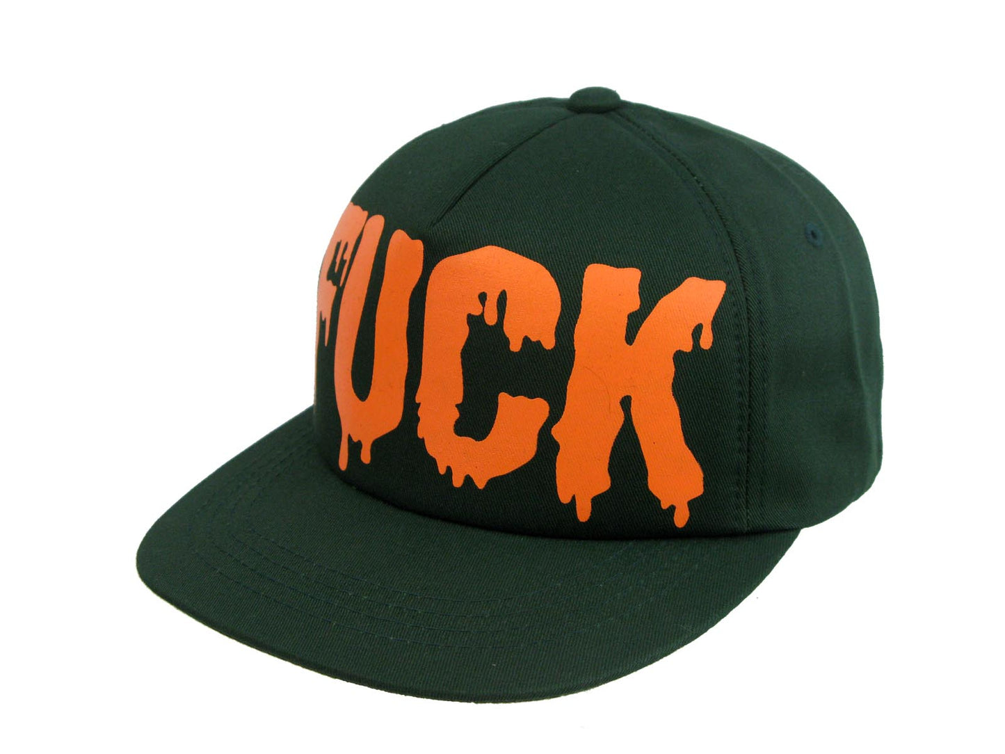 Fuck Flat Peak Snap Back Baseball Cap