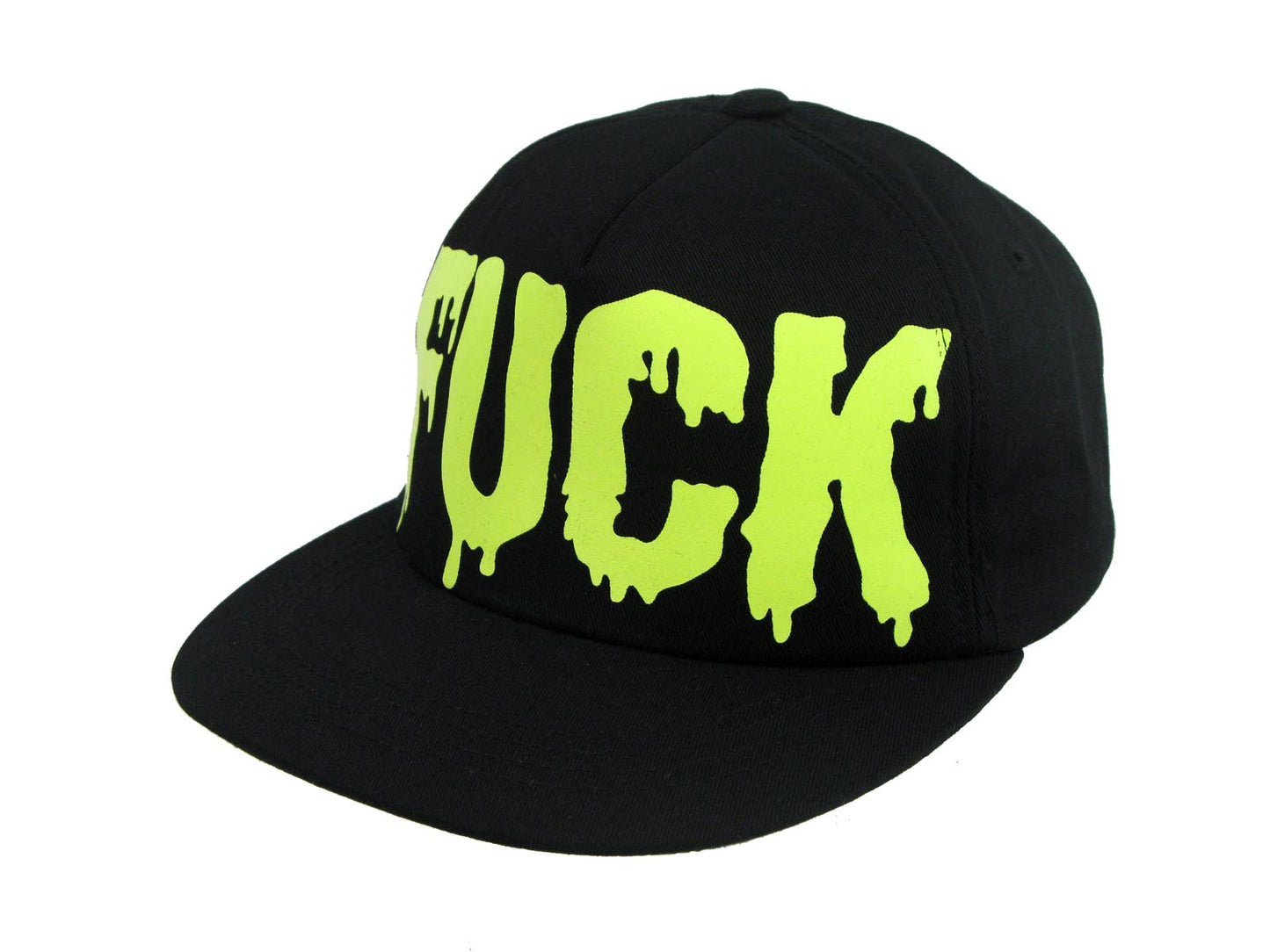 Fuck Flat Peak Snap Back Baseball Cap