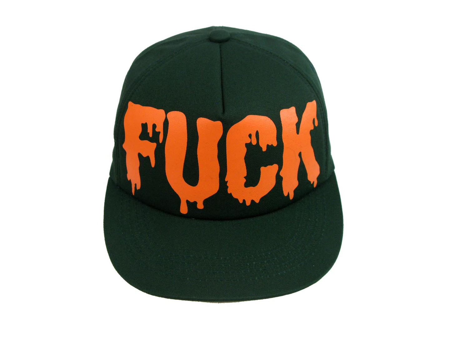 Fuck Flat Peak Snap Back Baseball Cap