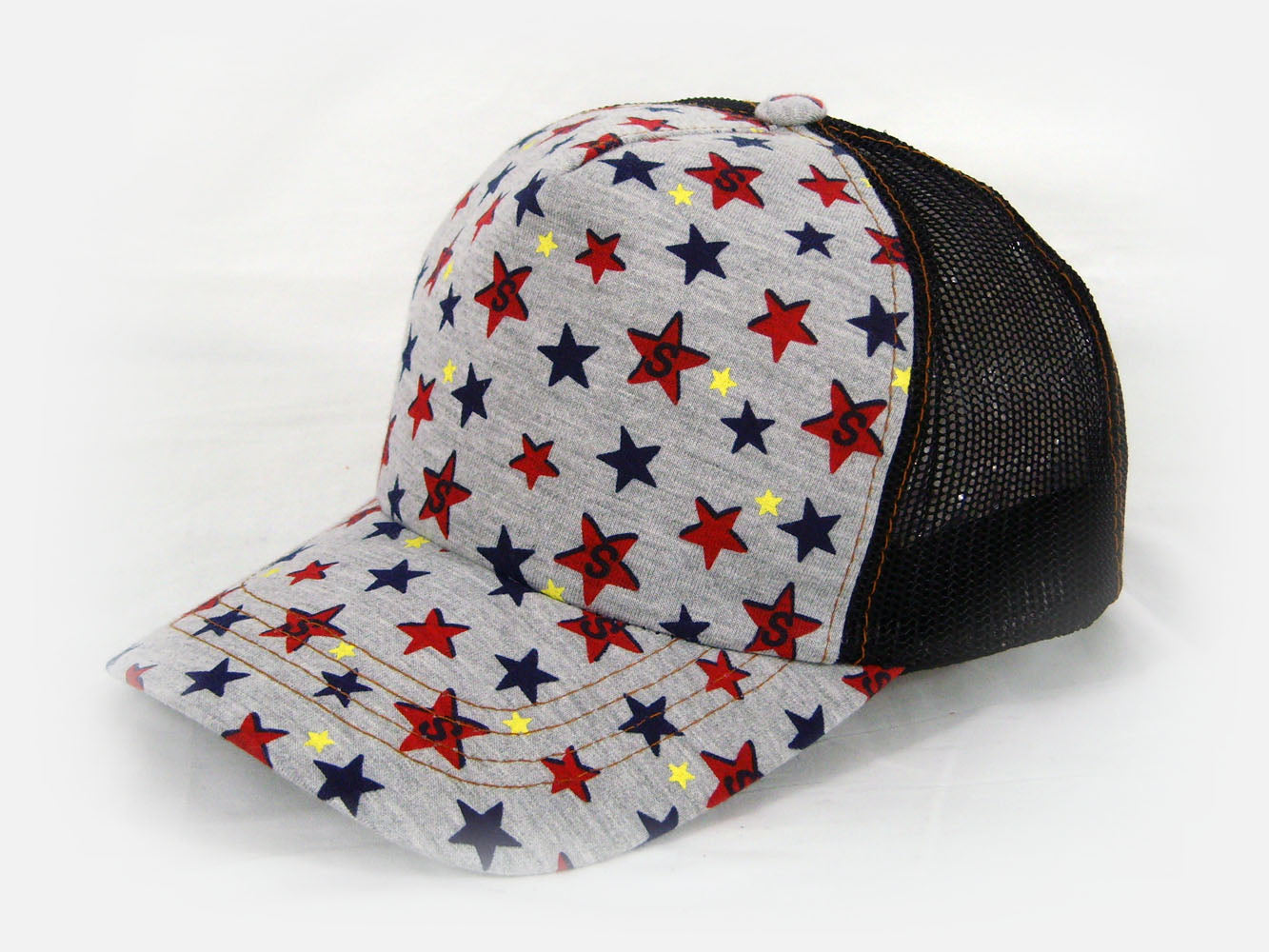 Trucker Cap With Stars