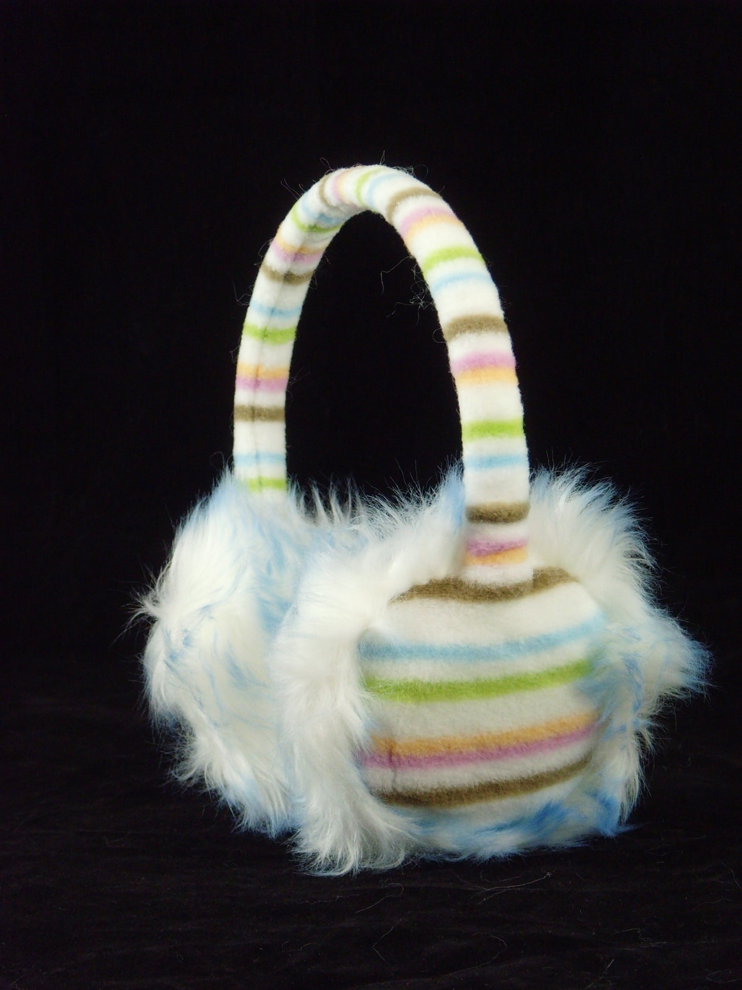 Cute Adjustable Stripy Earmuffs