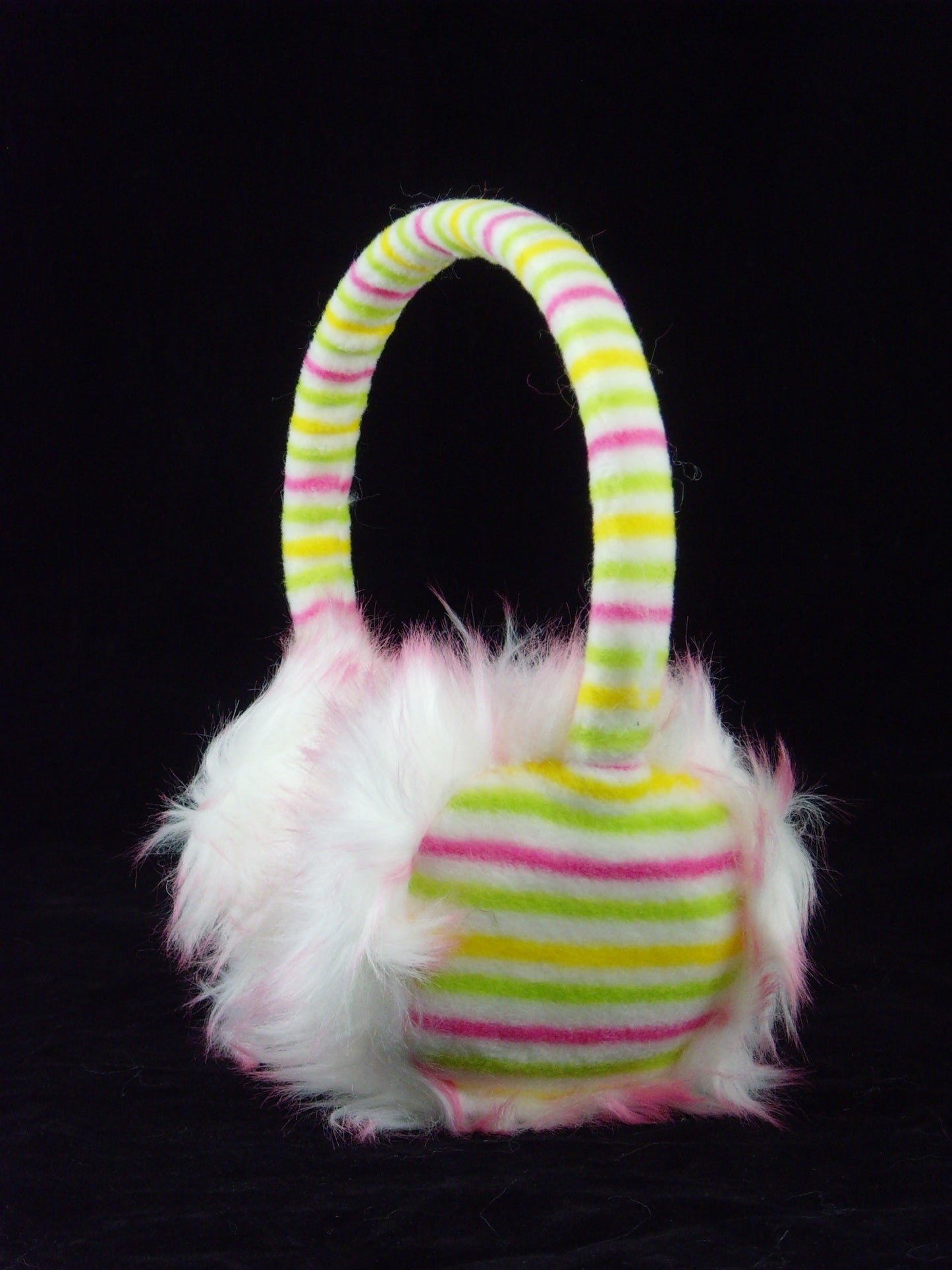 Cute Adjustable Stripy Earmuffs