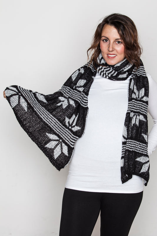 Snow Pattern Scarf