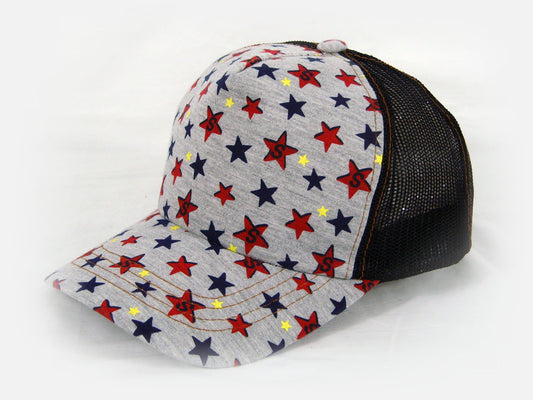 Trucker Cap With Stars